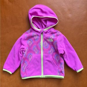 NORTH FACE Baby Fleece Hooded Jacket, 6-12mo
